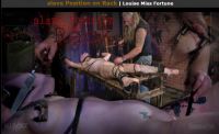 Sensualpain slave Position on Rack [2018,Sensualpain,Louise Miss Fortune,BDSM,whipping,pain][Eng]