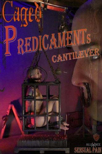 Caged Predicaments [SensualPain,Abigail Dupree,Extreme Posture Collar,Cage,Cage Suspension][Eng]