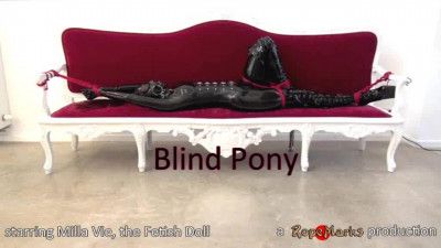 Ropemarks - Jun 11, 2013 - Blind Pony [2013,Ropemarks,Miss Vie,gloves,bit gag,rubber][Eng]