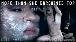 More Than She Bargained For Part 2 [2018,Alex More,Hardcore,BDSM,Humiliation][Eng]