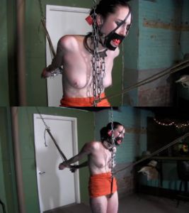 Super bondage, strappado and torture for naked young bitch [2018][Eng]