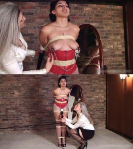 Super bondage, domination and torture for sexy young model [2018][Eng]