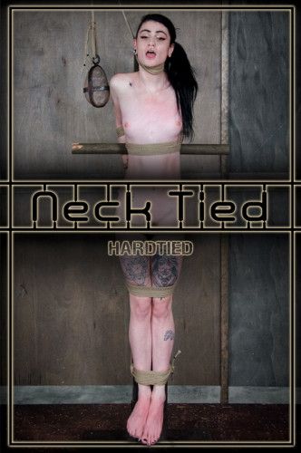 Neck Tied - Lydia Black [2017,Torture,Rope Bondage,Bondage][Eng]