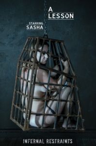 Sasha - A Lesson [2019,InfernalRestraints,Sasha,Bondage,Spanking,Humilation][Eng]