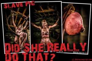 Pig - Did She Really Do That [BDSM,Torture,Bondage][Eng]