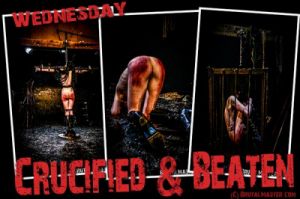 Wednesday - Crucified and Beaten [BDSM,Torture,Bondage][Eng]