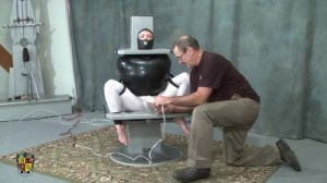 Inflated Coco Frog Squat [2013,straitjacket,compression,hoods][Eng]