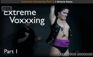 Realtimebondage - Extreme Voxxxing Part 1 [2019,Realtimebondage,Victoria Voxxx,device bondage torture,bdsm rough sex,BDSM][Eng]