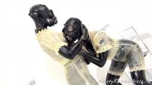 Rubber Layers, Gas Mask Dressing, Inflatable Dildo Part One [Eng]