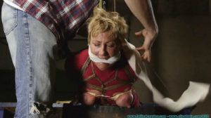 Alices First Ever Hogtie 4 part - Extreme, Bondage, Caning [2019,Hardcore,Torture,Big Ass][Eng]