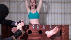 TickleIntensive - Sienna Aldridge Stocked [2016,TickleIntensive,Sienna Aldridge,BDSM,Humilation,made][Eng]