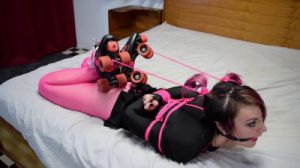 Trip Six Rollergirl Bound and Gagged Part Two [Eng]
