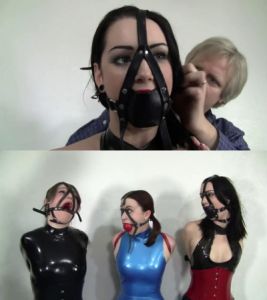 Super bondage and domination for beautiful girls in latex [2018][Eng]