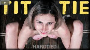Tit Tie [2019,HardTied,Red August,Whipping,Humiliation,Torture][Eng]