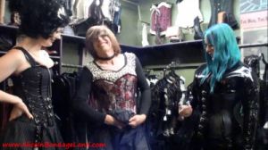 Victorian Sissy Public Shopping Trip and Corset Fitting Lessons [2015,Foot Fetish,Foot Domination,Femdom ][Eng]