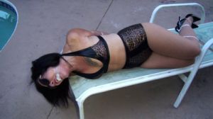 Brutally Bound By The Pool [Bondage,BDSM,Rope][Eng]