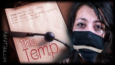 The Temp - Olivia Fawn, Jack Hammer [2015,Caning,BDSM,Black Ball Gag][Eng]