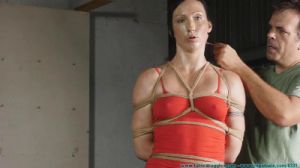 Wenona Hogtied in Jeans and Boots - Part 1 [2018,Futilestruggles,Wenona, jeans,Brunettes, MILF][Eng]