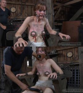 Bondage, spanking and torture for sexy naked slave model [2019][Eng]