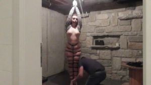 Realy hard hogtied for 18 years old teeny Part1 [Eng]