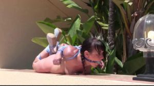 Outdoor Hogtie for Yvette Costeau [Eng]