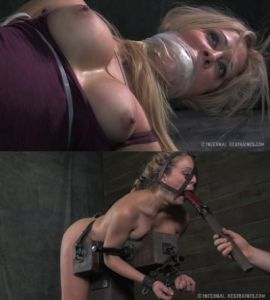 Bondage, spanking and torture for sexy naked blonde part 1 [2019][Eng]