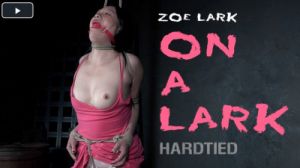 On A Lark [HardTie,Zoe Lark,BDSM,Torture,Whipping][Eng]
