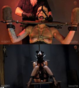 Hard bondage, strappado and torture for very sexy slavegirl [2020][Eng]