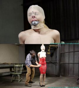 Bondage, spanking, hogtie and mummification for hot bitch [2020][Eng]
