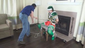 Santa's Helper Captured full length [2019,Bondage,Rope,BDSM][Eng]