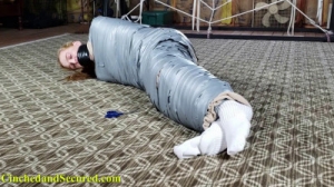 Mummified To Pay Off Husband's Debt! [2020,Bondage,Rope,torture][Eng]