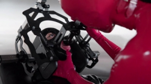 Tight bondage, torture and domination for hot model in latex [2020][Eng]