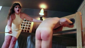 Caned To Pay For One Lick Of Her Latex Ass [Eng]