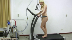 Penny Lee – treadmill [2020,BDSM,Bondage,torture][Eng]