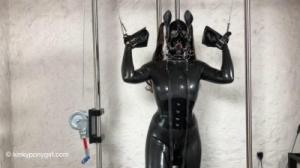 KinkyPonygirl - Hot Steel Toys [2020,Bondage,latex,Rope][Eng]