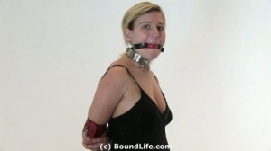 Red elbow cuffs [Eng]