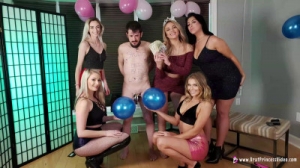 3 Month Chastity Blue Ball Party [2021,Princess Amber,Femdom,High Heels,Chastity][Eng]