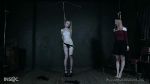 Alice and Jacey are tied together [2019,Alice,Torture,BDSM,Humiliation][Eng]