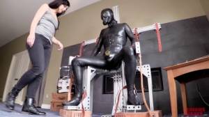Rubber and Bondage Submission [2021,Foot Domination,Foot Fetish,Femdom ][Eng]