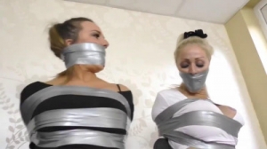 Bondage, domination and predicament for two bitches [2021][Eng]