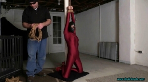 Sarah Brooke...Hooded and Tormented in the Basement Dungeon! [2021,Rope,Bondage,BDSM][Eng]