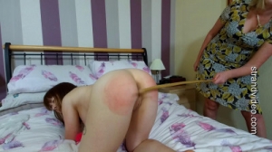 English-spankers - Cherry Caned In Her Bedroom [Eng]