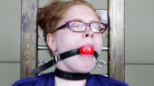 Mabel Syrup - Strapped, drooling and soon to be shipped! [BDSM,Rope,BDSM,Bondage][Eng]