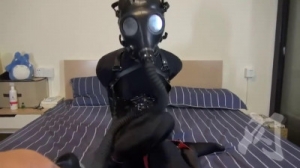 Tight bondage, domination and torture for sexy girl in latex [2021,BDSM Latex][Eng]