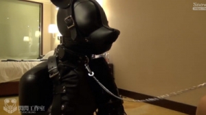 Tight bondage and domination for horny model in latex [2021,BDSM Latex][Eng]