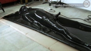 Latex Vacuum Bed With Dick Hole [2019,BDSM Latex,Rubber,Bdsm,Latex][Eng]