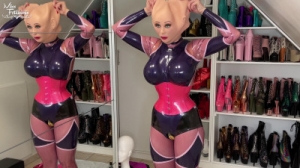 Living Sex Doll Transformation [BDSM Latex][Eng]