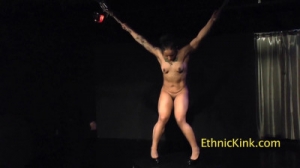 Bodybuilder, Oiled, Suspended and Tickled [2022,BDSM,Koi,Muscle Worship,Baby Oil Tickling ,Armpit Tickling ][Eng]