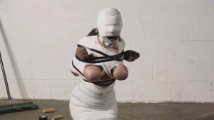 Revenge Gone Awry - Hosed, Taped, and Mummified - Part 2 [BDSM][Eng]