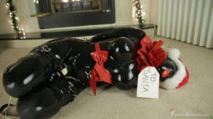 To Santa [2015,BDSM Latex,Metal Bondage,Bdsm,Cuffed][Eng]